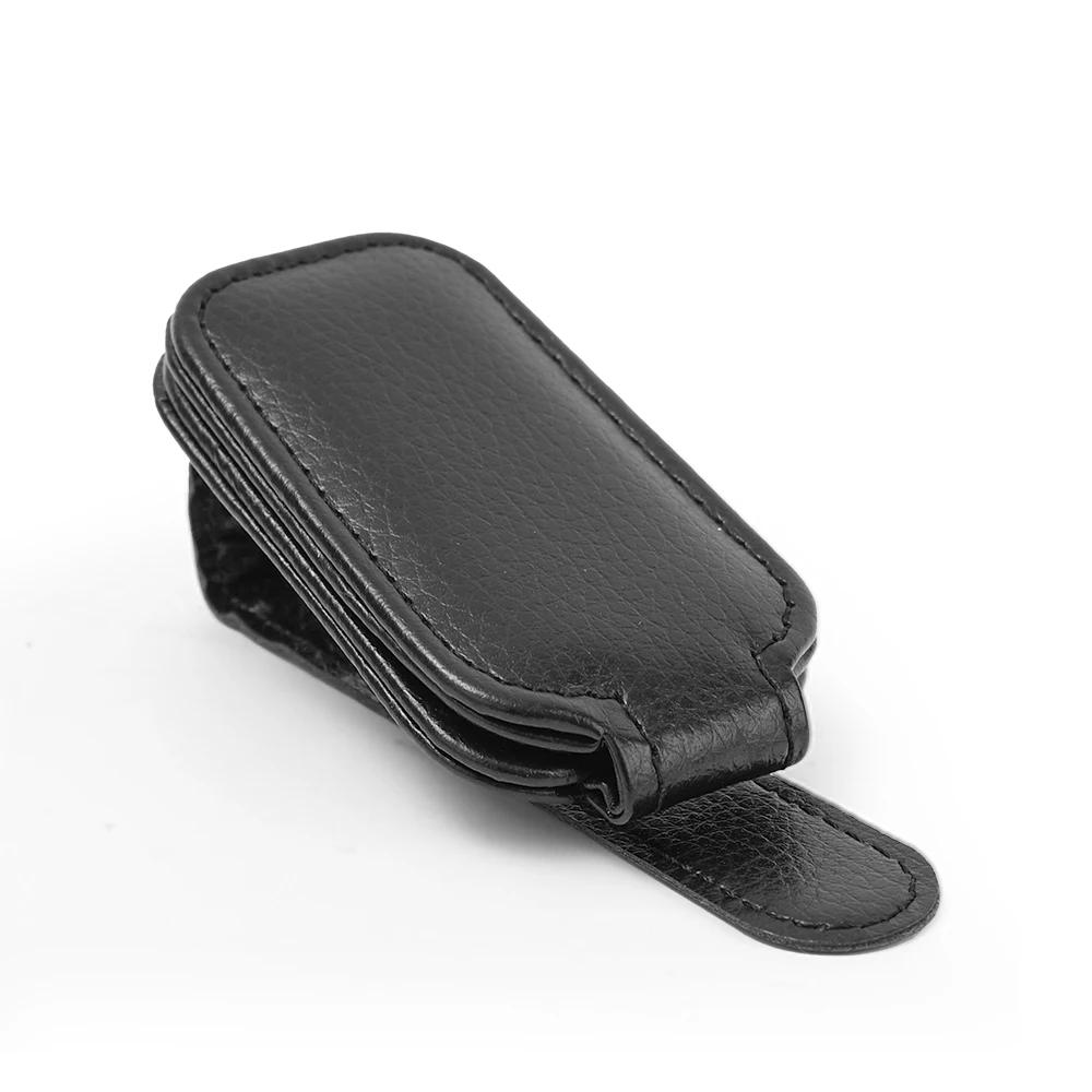 

Автомобильный солнцезащитный козырек, держатель оправы солнцезащитных очков, автомобильный футляр для хранения, магнитная вешалка для солнцезащитных очков, зажим для билетов, карточек, крепление для очков, подставка чёрный