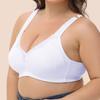 Nude Full Cup Plus Size Bra Fat Girl Lace Comfortable Underwear