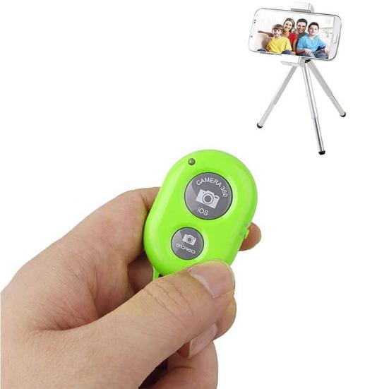 Wireless Bluetooth-compatible Camera Selfie Shutter for Remote Control Mobile Phone Monopod