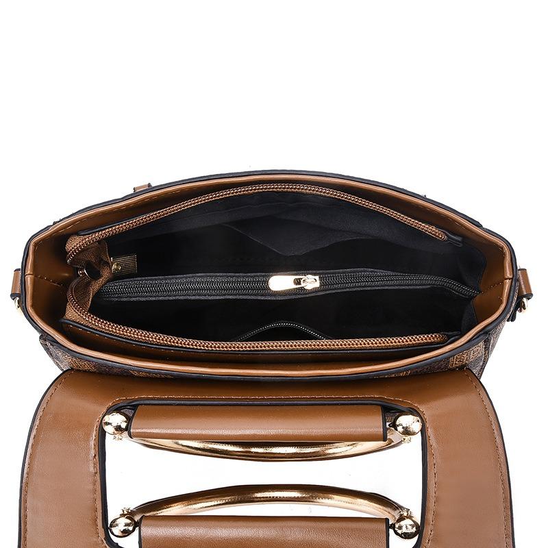 Women's bag new texture gift trendy versatile large capacity fashion portable shoulder oblique span bag