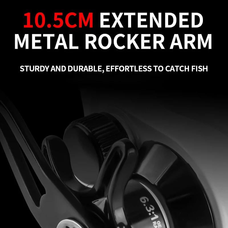 AW 200 Series Universal Micro Spinning Reel 6.3:1 Gear Ratio 18 Lbs Max Stopping Force Lightweight Line Cup Bait Fishing Reel for Fresh and Salt Water