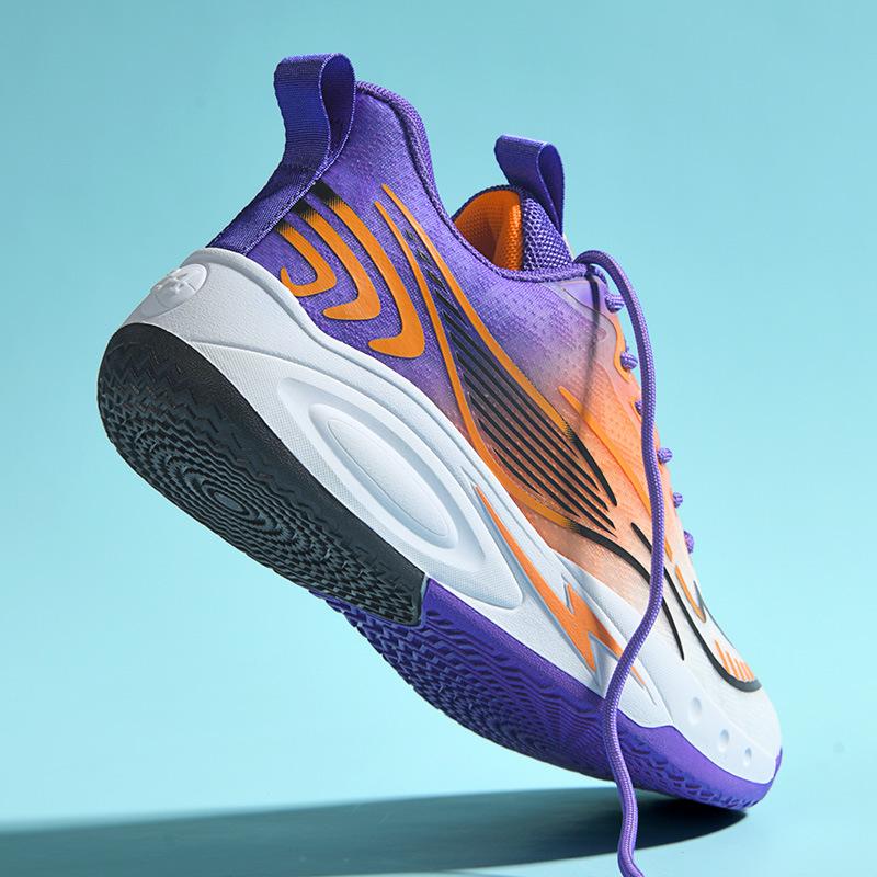 Foreign trade basketball shoes men's actual boots youth couple children's students cement sports competition training shoes