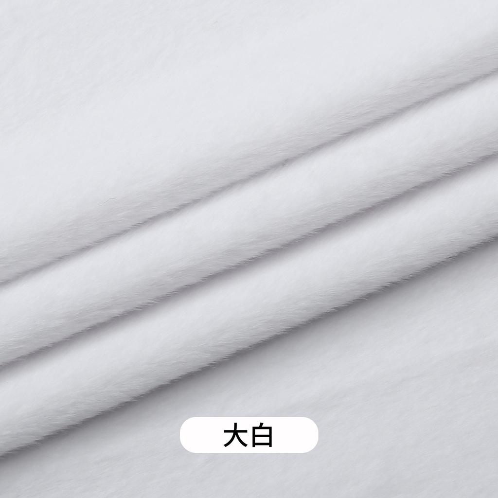 50x50cm 5mm Soft Breathable Elastic Faux Fur Fabric for Sewing Plush Toy Doll Scarf Hat Decorative Cloth Handmade DIY Fabrics