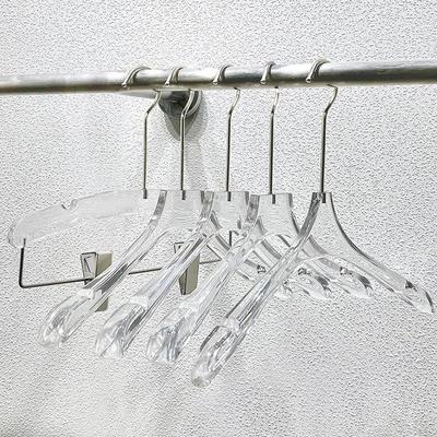 Transparent Non-Slip Clothes Hanger for Women's and Children's Apparel
