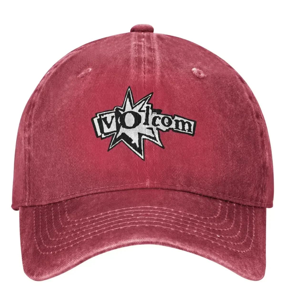 

VVolcoms Baseball Cap fASHION lOGO Women Unisex Sun Visors Trucker Hat Summer Casual Tennis Skate Snapback Cap One Size