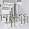 Desktop File Sorter Organizers 6 Section Bookend Space Saving Book Organizers Magazine Stand for Book Magazine Album