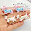10Pcs New Cute Cartoon Puppy Series Flat Back Resin Cabochons Scrapbooking DIY Jewelry Craft Decoration Accessories
