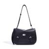 New vintage large-capacity messenger bag, college-style high-end commuter shoulder bag, casual crossbody bag for women