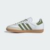 adidas Samba OG Cloud White Tech Olive Gum (Women's)