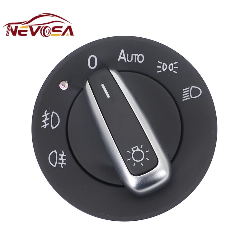 NEVOSA With Sensor For VW Golf 5 6 GTI Mk5 Jetta 5 Passat B6 Touran Tiguan SEAT ALHAMBRA Automatic Headlight Switch 5ND941431A