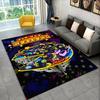 Retro P-Pacman Game Non-Slip Area Rug for Living Room,Bedroom,Playroom,Soft Carpet Floor Mat Home Decor Rug Kids Room Gift