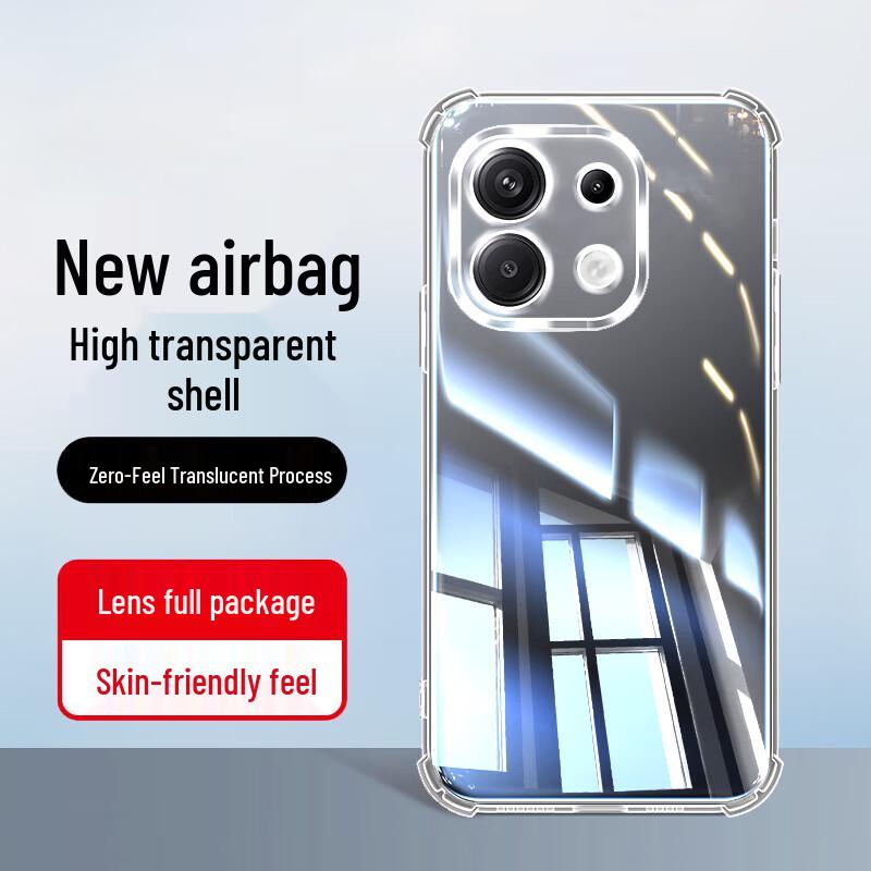 

Прозрачный противоударный чехол для телефона Yueke с воздушной подушкой Redmi Note 13