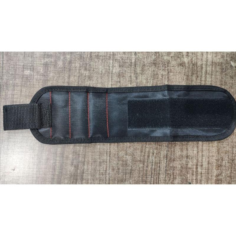 Magnetic Wristband for Holding Screws,Nails,Drilling Bits,Wrist Tool Holder Belts with Strong Magnets,five Rows of Ten Magnets