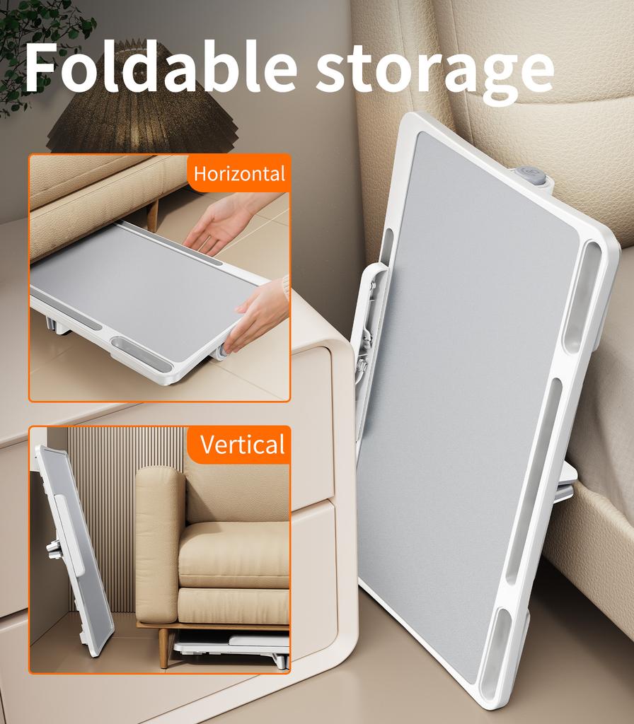 Portable Laptop Tablet Holder Phone Stand For Bed 5 Height & 4 Angle Adjustable Multifunctional Display Desk Gifts for Kids