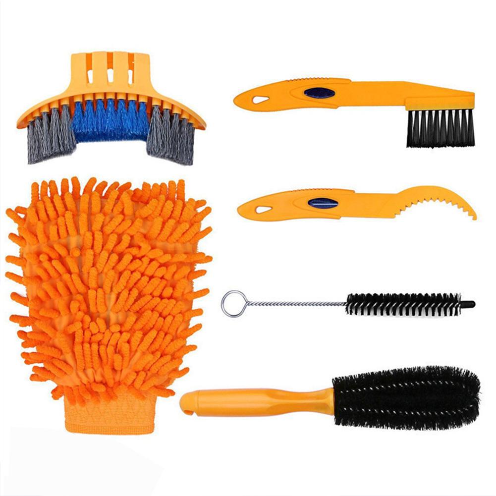 Portable Bicycle  Cleaner Set MTB Cleaning Brush Chain Cleaner Outdoor Riding Bicycle Cleaning Kit