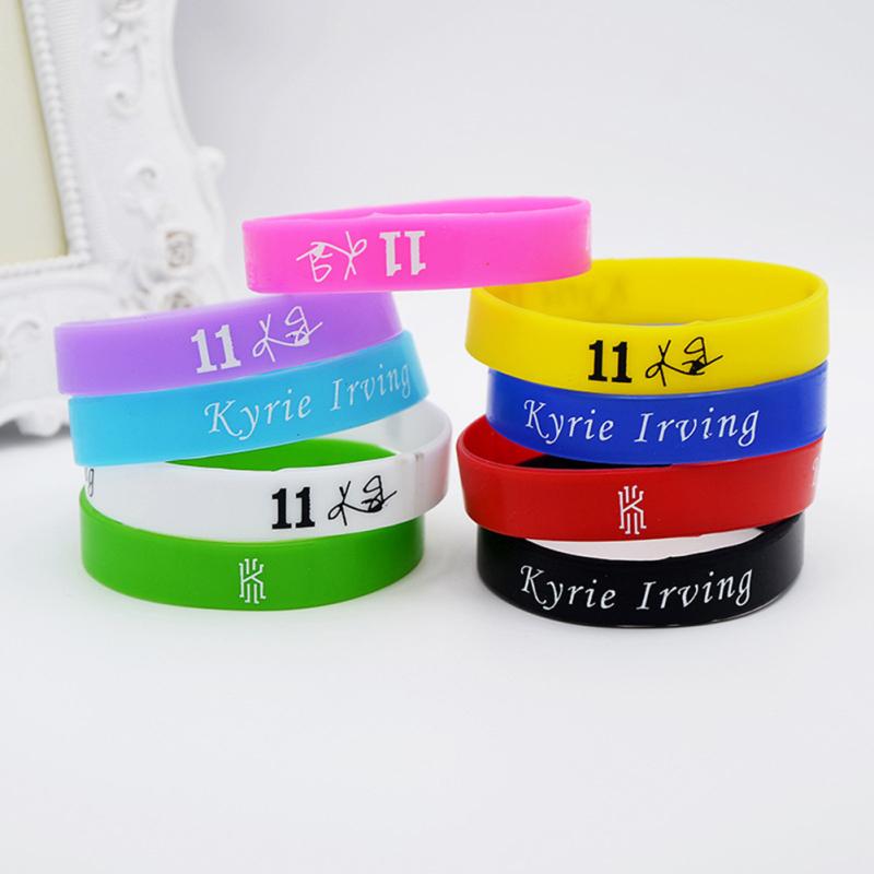 2pcs Silicone Sports  Wristband For Basketball Badminton Yoga Fitness Running