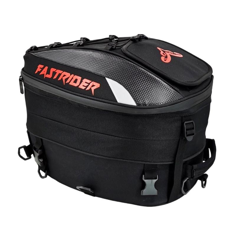Allzweck-Motorradhelmhalter Heck-Rücksitze Rucksack erweiterbar für Biker Langstrecken mit verstellbarem Gurt