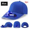Chapeau Ventilateur Solaire Pour Hommes Femmes Avec Visière Et Casquette d'Été Protection Solaire