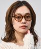 [Zoff] Wellington-style Sunglasses (Brown (Clear)) UNITED ARROWS SUNGLASSES  United Arrows Unisex UV Protection Stylish Women's Men's [ZA241G1043A1