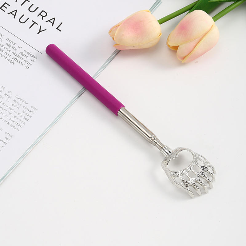 1Pc Ghost Hand Stainless Steel Claw Telescopic Creative Retractable Back Itching Device Massager Massage Tool for Relaxing The Back