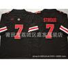 Mens Cotton Rugby Jersey Tennessee Volunteers Ohio State Buckeyes Ole Miss Rebels Fan Shirt Fall Sports