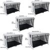Outdoor Oxford Fabric Pet Cage Cover Garden Patio Dog Crate Cover Windproof Dustproof Anti-UV Cover for Pet Cage