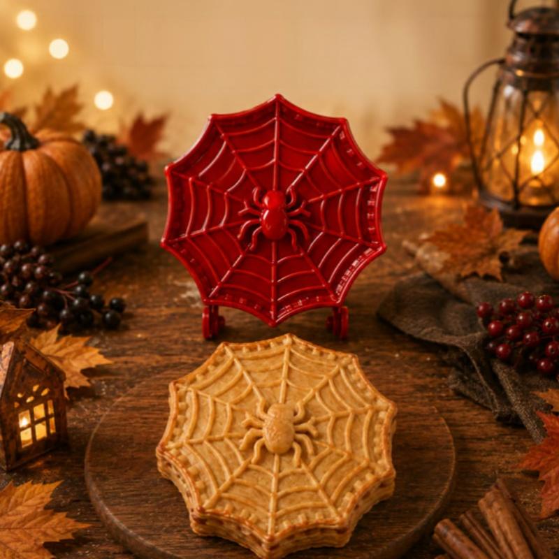 Halloween Mini Hand Pie Molds Baking Supplies 8 Shapes Food Grade Dough Press Cutter,Halloween Baking Supplies