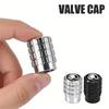 Vbjny0 Car Styling Metal Car Tire Valve Caps Dust Prevention Accessories For For Skoda Octavia MK2 MK3 A7 Fabia Karoq Kodiaq VII Rapid