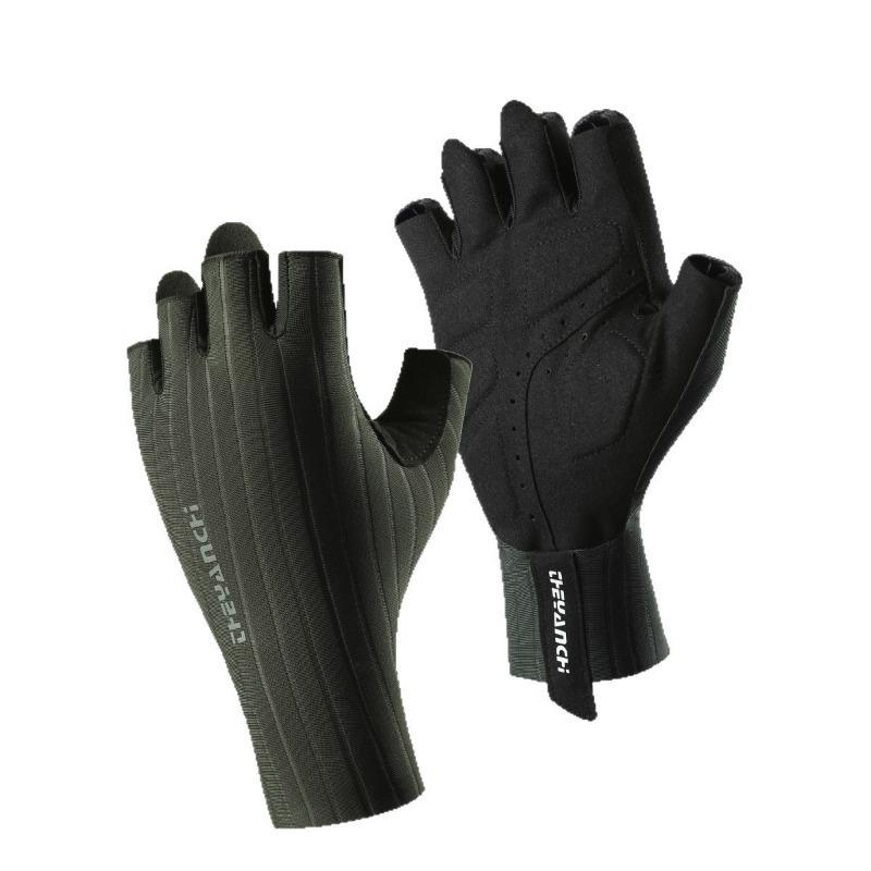 Outdoor Cycling Gloves Half Finger Sports Breathable Shock-absorbing Wear-resistant Anti Slip Half Finger Road Cycling Gloves M