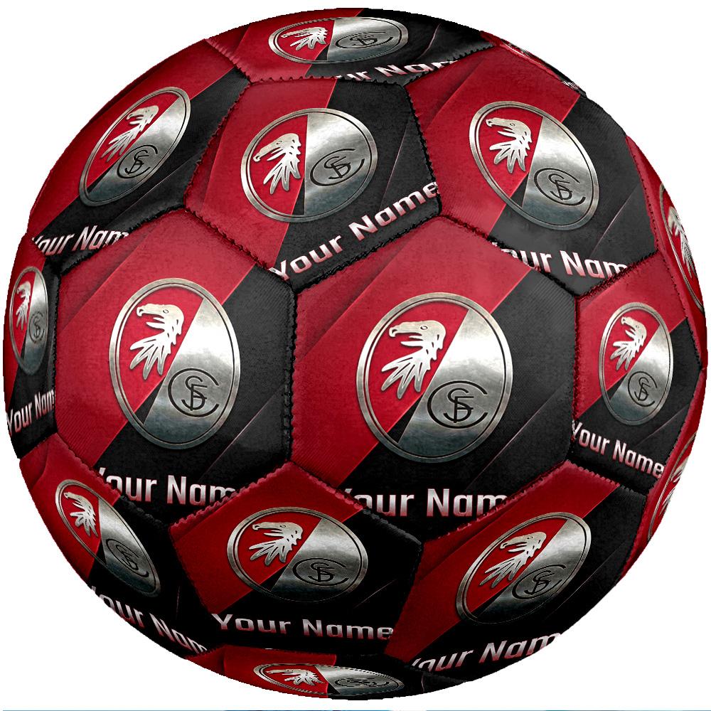SC Freiburg FC Fashion Size 5 Football Wearproof Non‑Slip Soccer Ball For Sports Training Entertainment Use