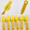 6 Pcs Long Handle Bottle Nipple Cleaner Sponge Brush, Bottle Brush - DD