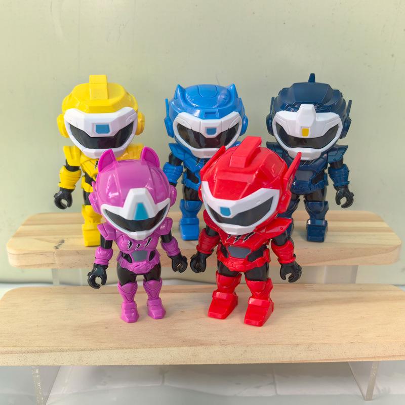 Mini Force Lucy Max Figure - Children's Robot Toy and Cake Topper