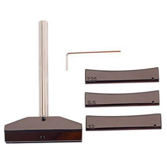 Guitar Fret Installation Tool Set: Clamp + 3 Fret Alloy Pieces