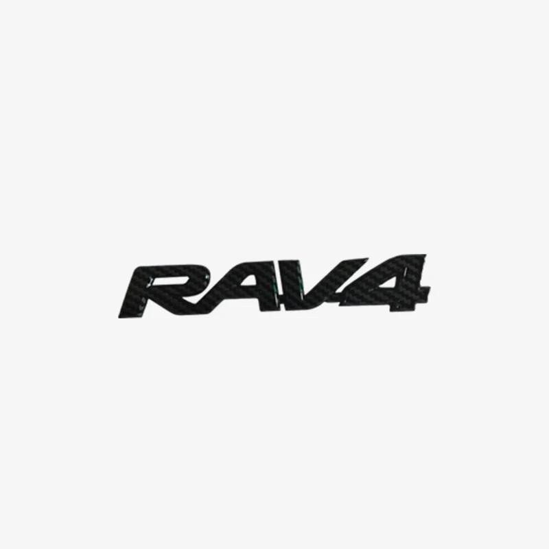 NEW ABS Car Body Trunk Emblem Sticker Rav4 LOGO For Toyota RAV4 SUV Badge Auto Rear Letter Decal Exterior Accessories