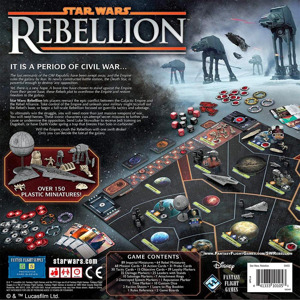 Star Rebellion Board Game Wars