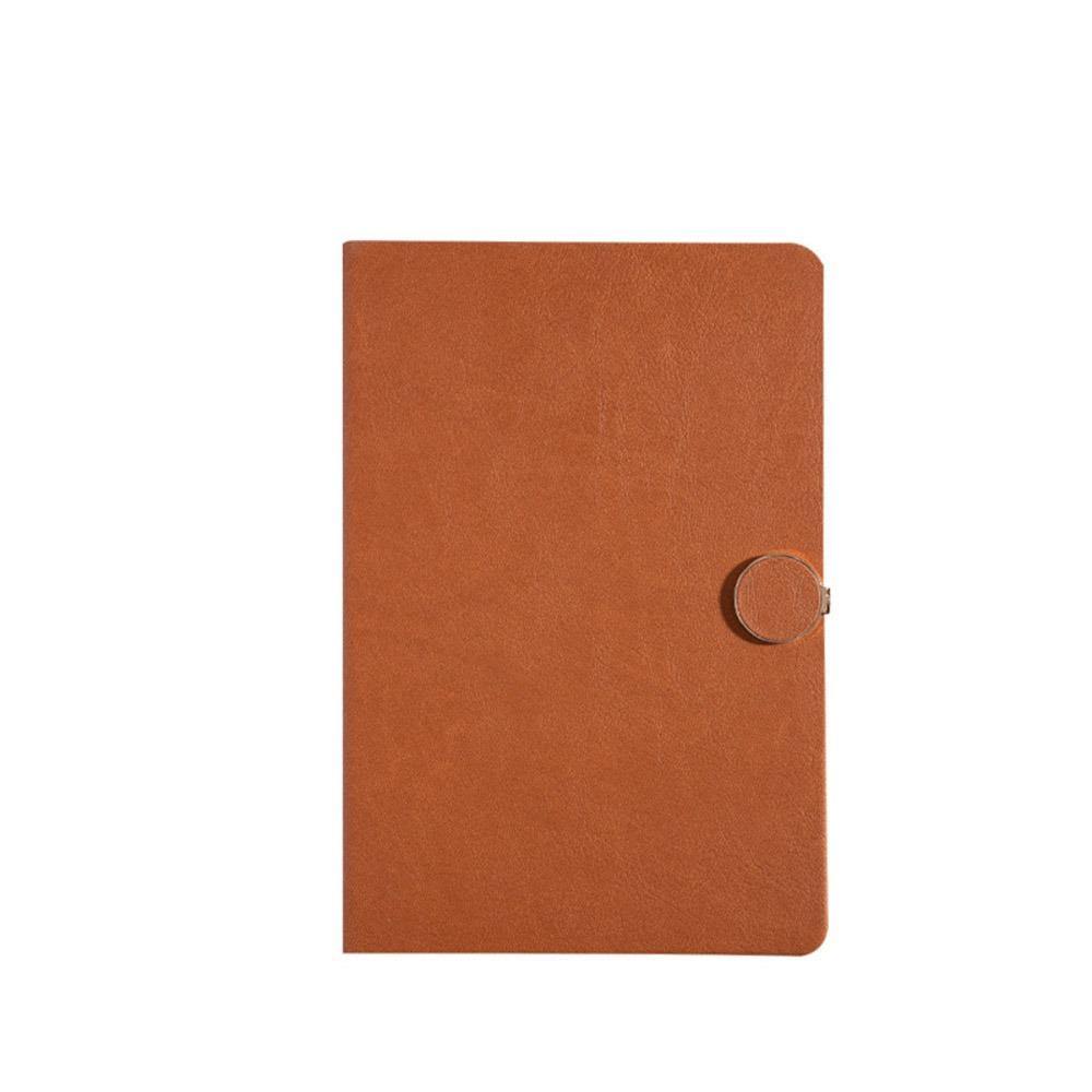 200 Pages Business Office Notebook PU Leather Cover Diary Students Notebook  Agenda Organizer