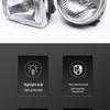 Jialing JH70 Moped Headlight Assembly: Square & Round Bulb Options for Motorcycle Accessories