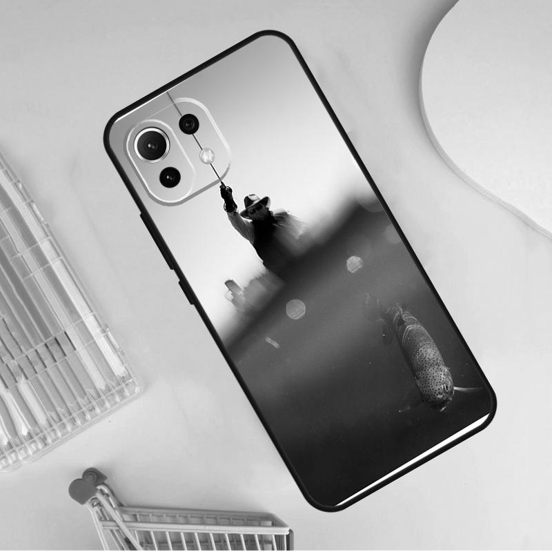 Bass Fishing Lake Sunset Fisherman Cover For Xiaomi 14T Pro 11T 12T 13T 13 14 Ultra POCO X7 Pro X3 X5 F3 F5 F6 M6 X6 Pro Case