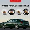 4 piezas 56mm 60mm 65mm Emblema Central de Rueda de Coche Tapas de Cubo Pegatinas Para Logo Cadillac Escalade CTS ATS SRX XTS XT5 STS CT5 CT6 BLS XLR