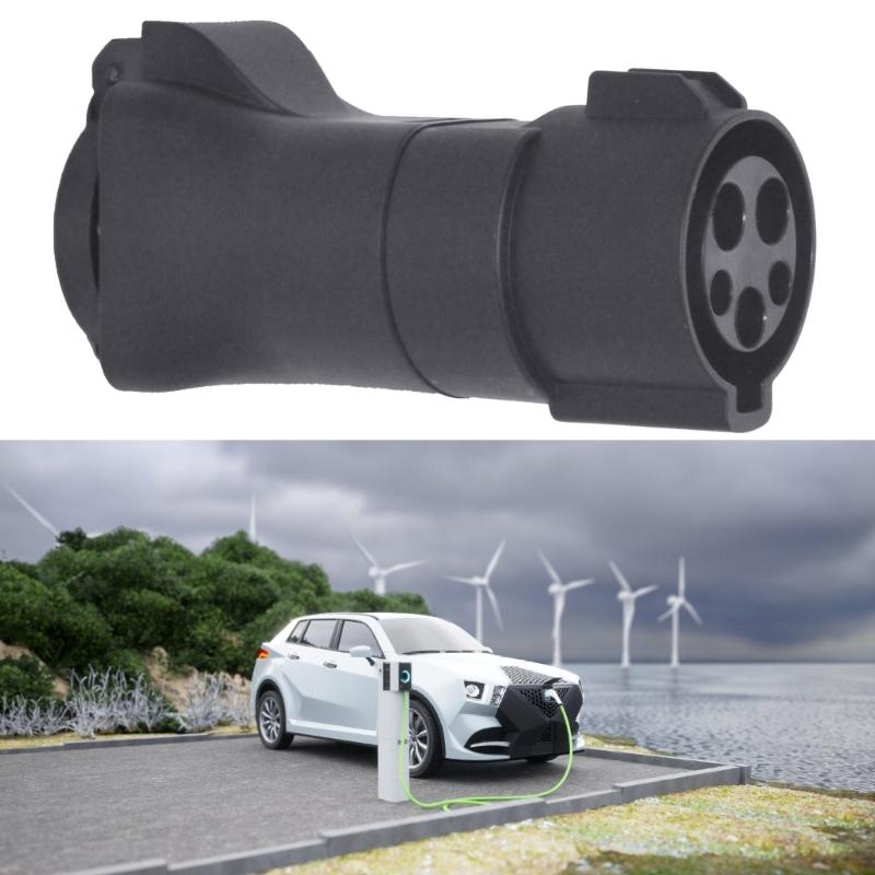 EV Car Charging Connection Adapter from J1772 to Type1 to 220V Support Powerful EV Charging  Adapter