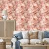 Cream, Peach and Orange Marble Wallpaper for Living Room and Bedroom 50x1000