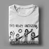 Das Velvet Underground T-Shirt für Herren Lustige Reine Baumwoll-Tees Rundhals Kurzarm T-Shirts Übergrößen Tops