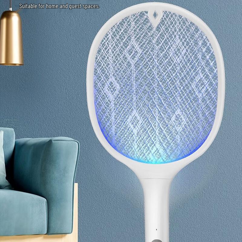 LISM 2-in-1 Rechargeable Electric Mosquito Swatter & Killer Lamp