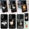 Coque Drôle Meme Canard Oie Coin Coin Bonk Pour OPPO Find X2 X3 Neo Lite X6 X5 Pro Reno 8T 7 3 2Z 4Z 5Z 5 6 8 4 Lite Coque Arrière