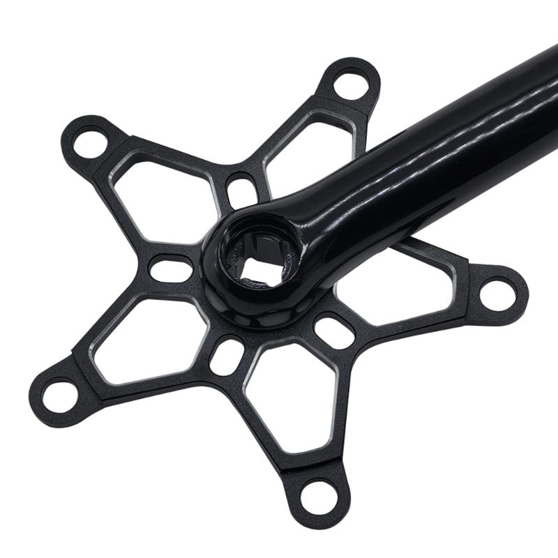 Bicycles Crank Arm Aluminium Alloy 170mm Bicycles Crankset Bike Pedal Crank Arm Replacements for Mountain Bike Road Bike