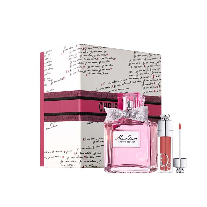 DIOR Perfume Huayang Sweetheart 50ml+Lip Gloss #18 Oolong Milk Tea белый