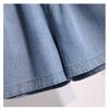 Summer Baggy, Wide-legged Hot Pants Plus Plus-size, High-waisted Denim Shorts