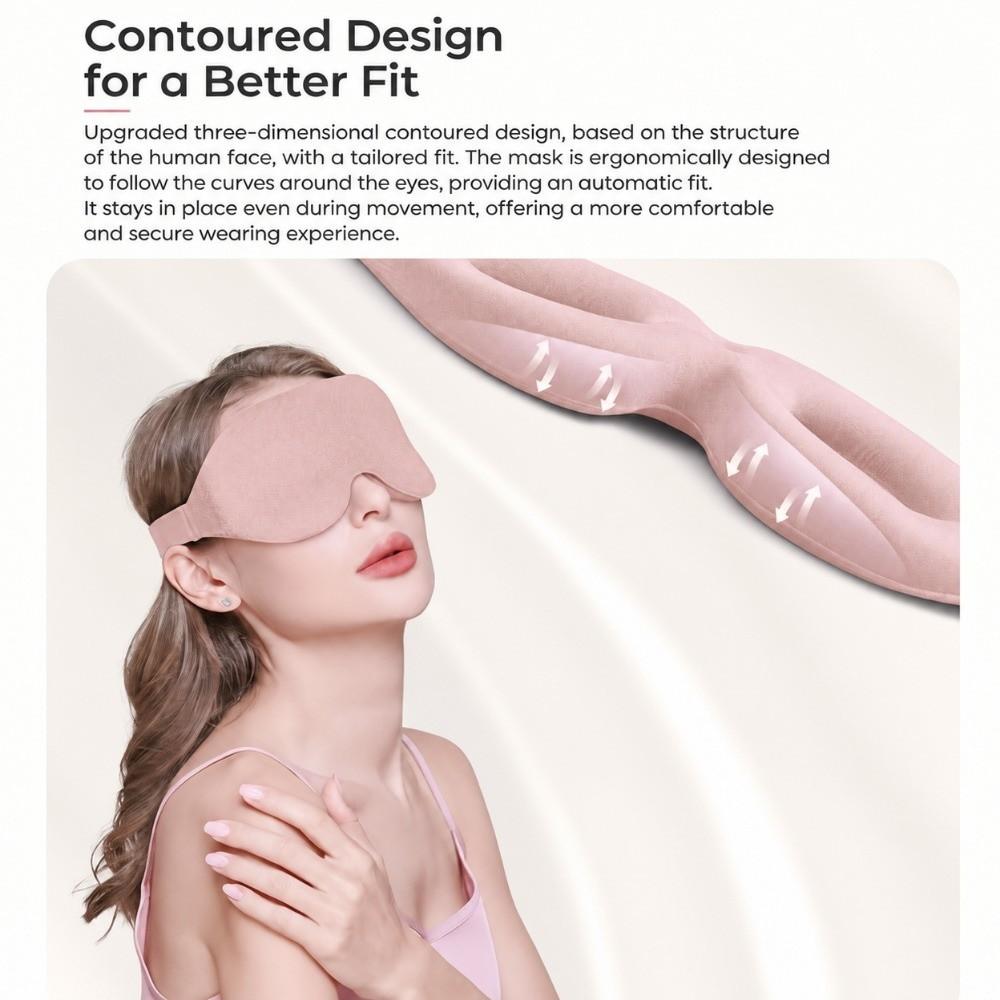 Zero Pressure 3D Eye Mask Super Soft Nap Mask Sleeping Aid Sleep Mask Night