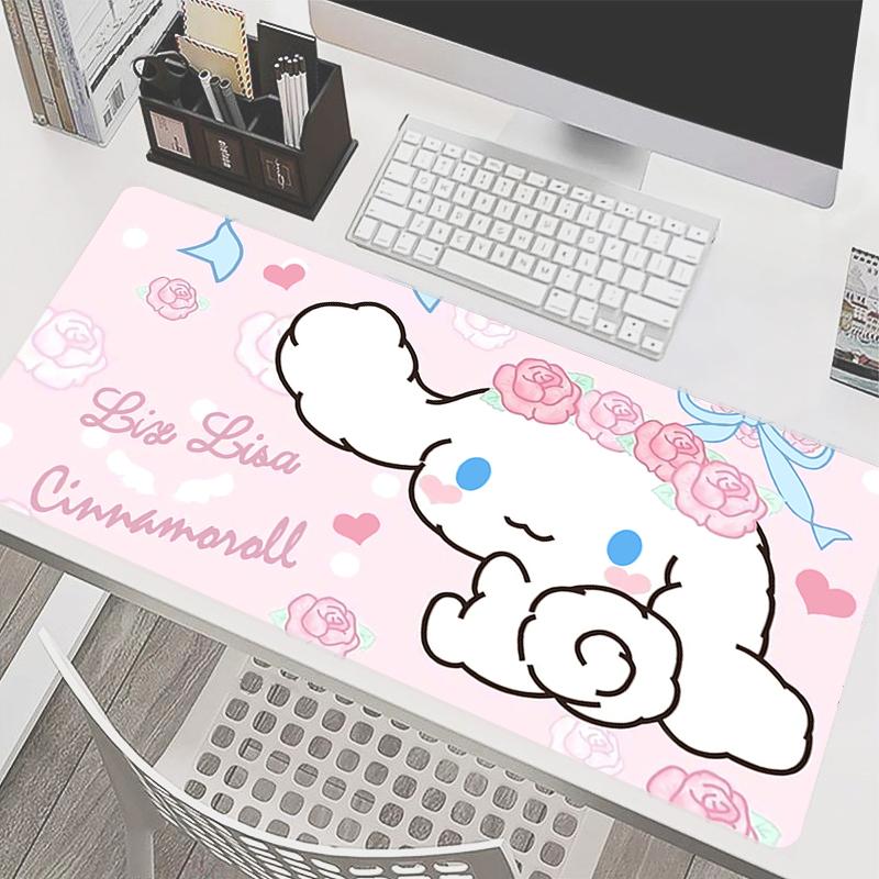 Mouse Pad CCinnamorolls Mini Pc Anime Gaming Accessories Varmilo Keyboard Pad Desk Mat Gabinete Gamer Carpet Mousepad Mouse Mat