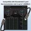 0.5M 3M Long Cable USB 3.2 Gen 2 Type C To C For iPhone 15 16 17 Pro Macbook Samsung Oneplus PD 100W 4K Video ThunderBolt3 USBC
